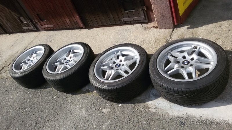 PRODAM BMW ALU KOLA-PŘED-235/45/17ZR ZAD-255/40/17ZR - 2