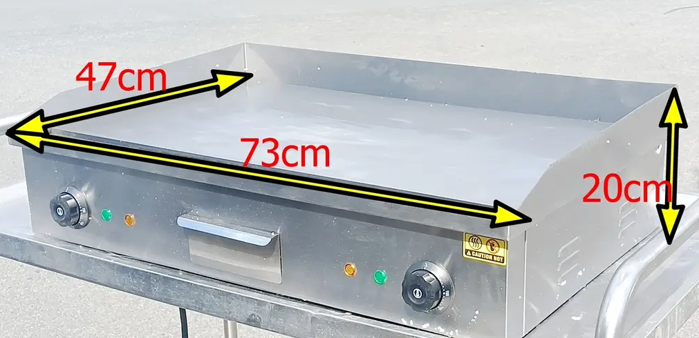 Elektrická grilovací deska - 2