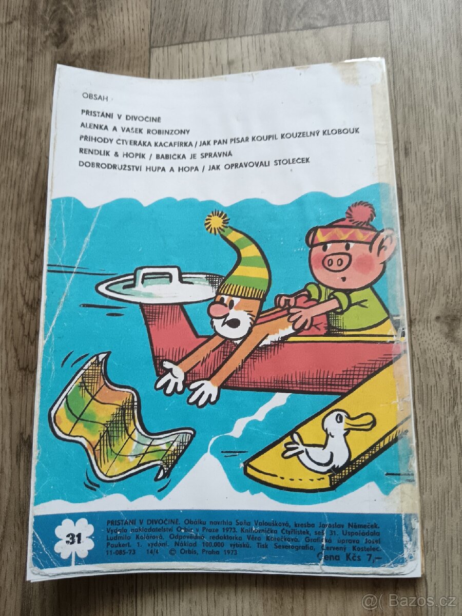 Časopis čtyřlístek - 2