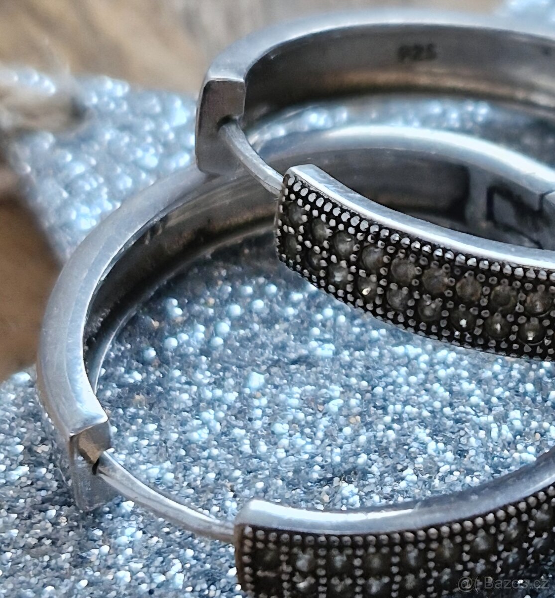 Stříbrné náušnice - 2