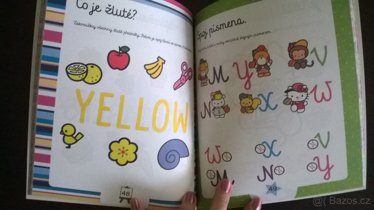 Anglické knížky Hello Kity - 2