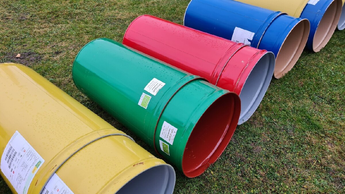 Plastové a plechové sudy - 2