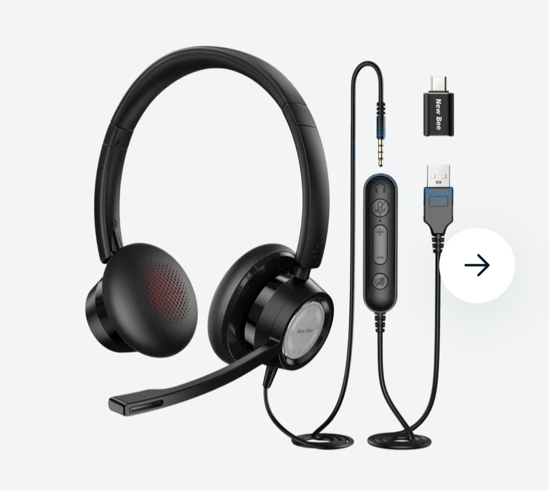 Headset sluchátka New Bee H362 nová - 2