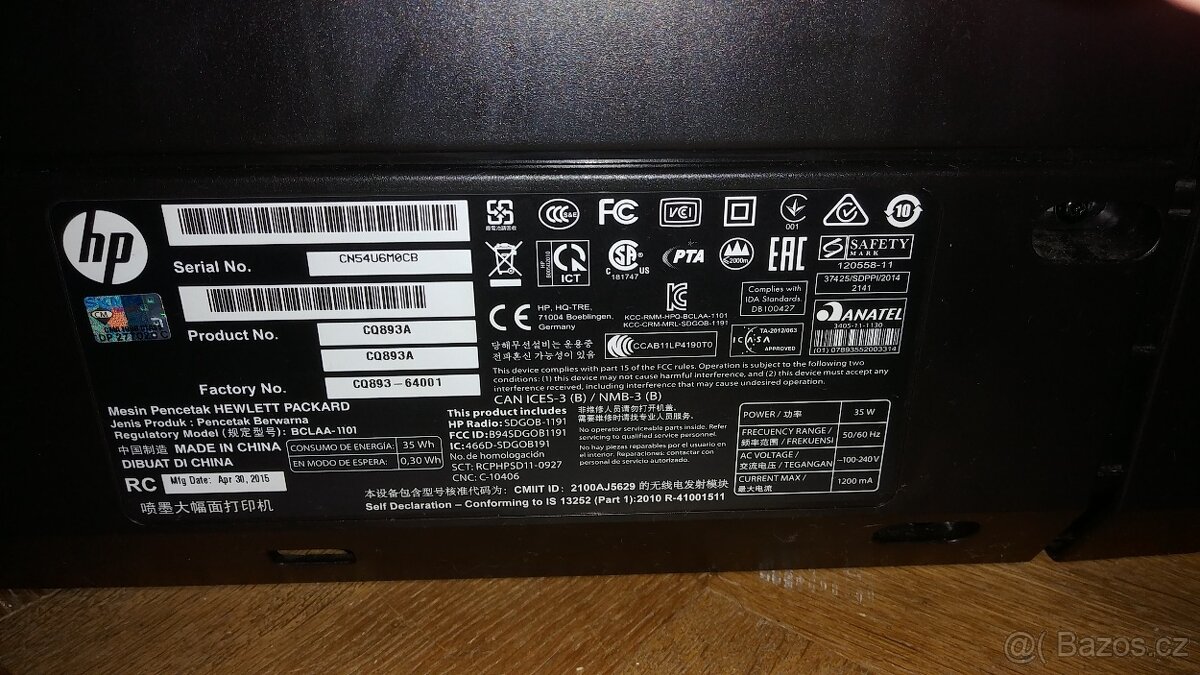 Tiskárna HP DesignJet T520 CQ893A - 2