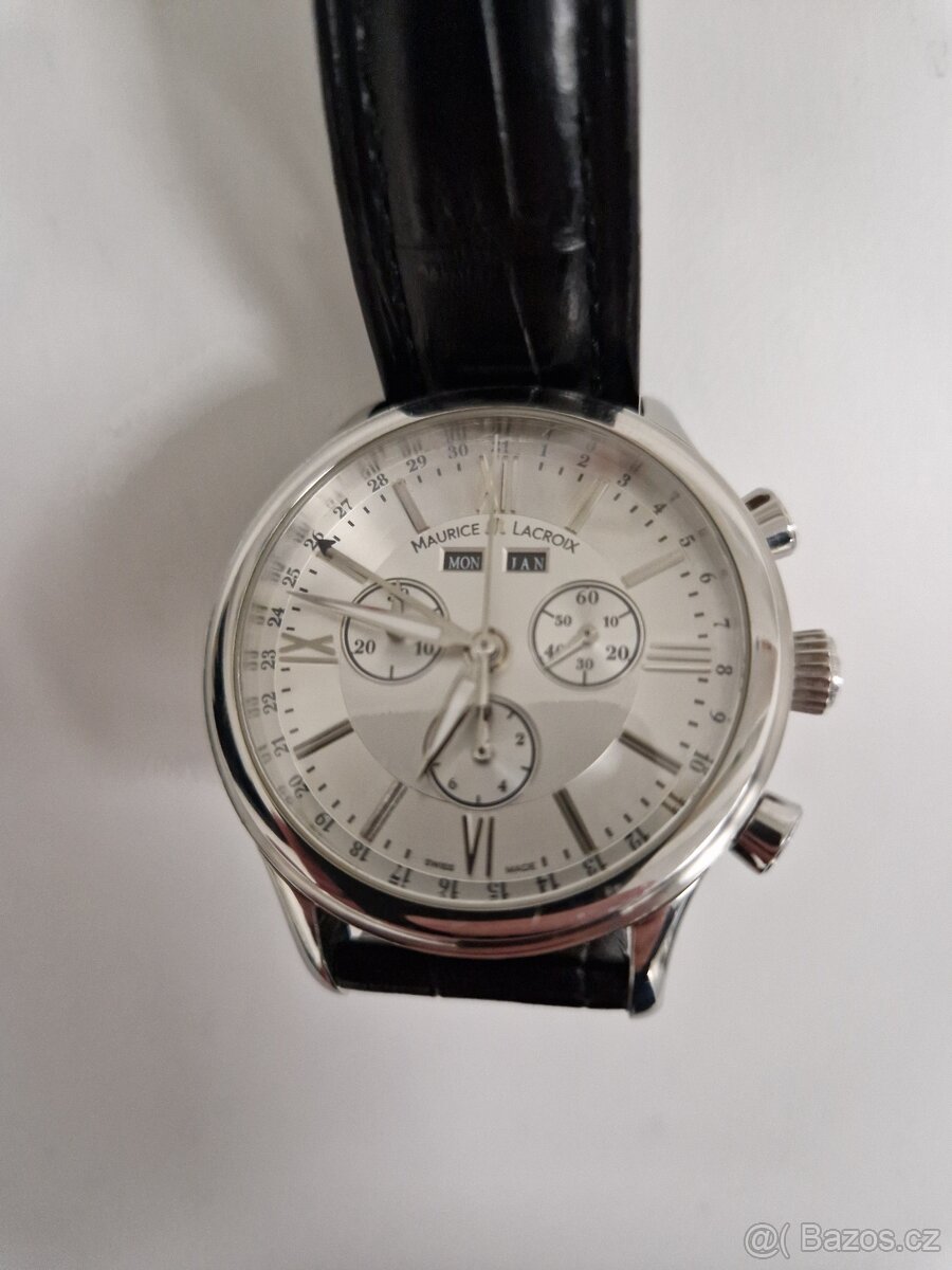 Maurice Lacroix LC1098, nová baterie - doklad. - 2