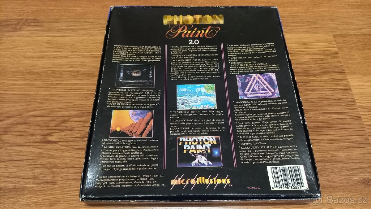 Photon Paint 2.0 IT (Amiga) - 2