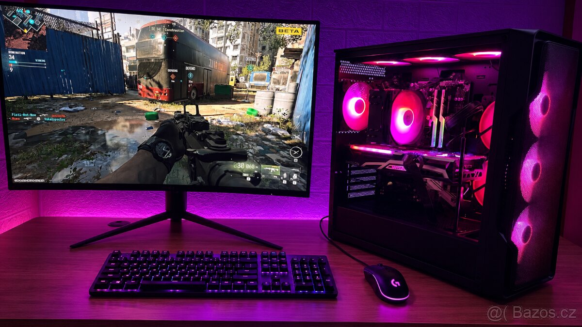Herní Počítač|Ryzen 5| 12GB Grafika|Servis|Záruka| - 2