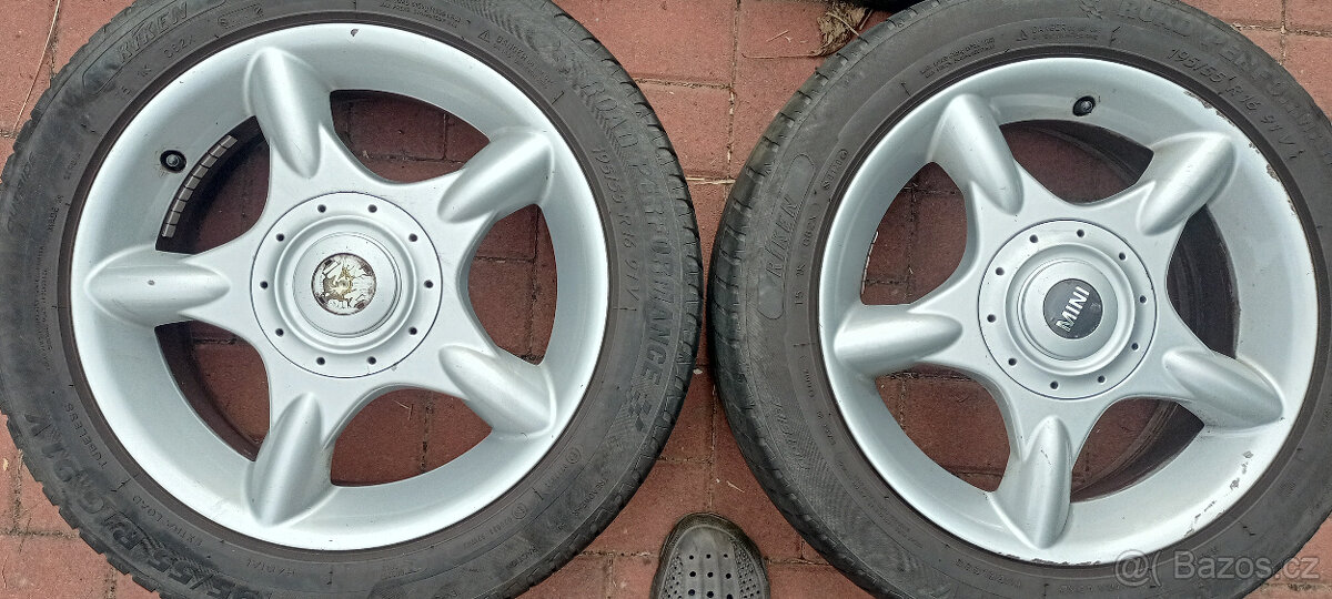 ALU kola Mini Cooper, R16, sada - 2