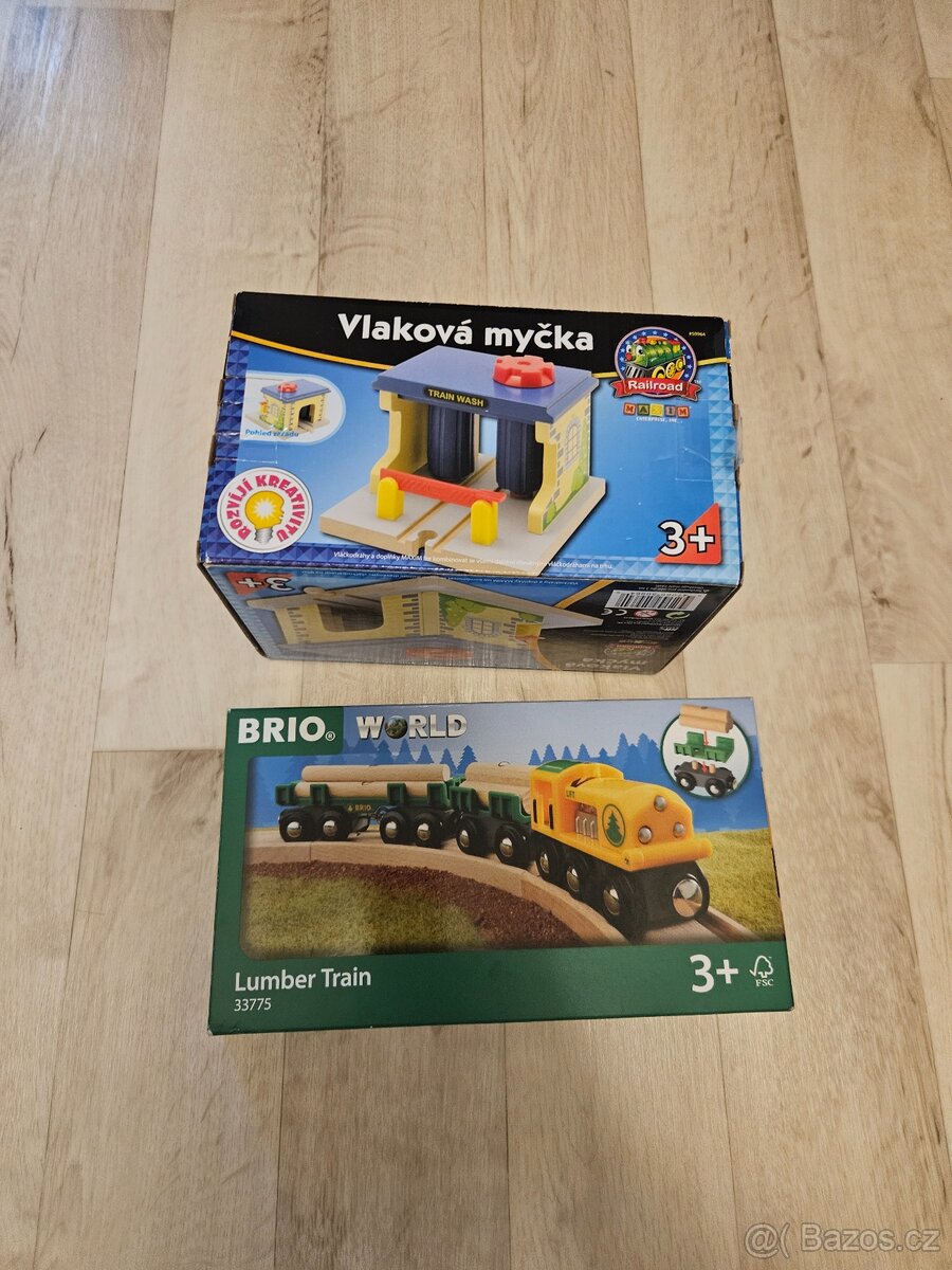 DŘEVĚNÁ VLÁČKODRÁHA BRIO - 2