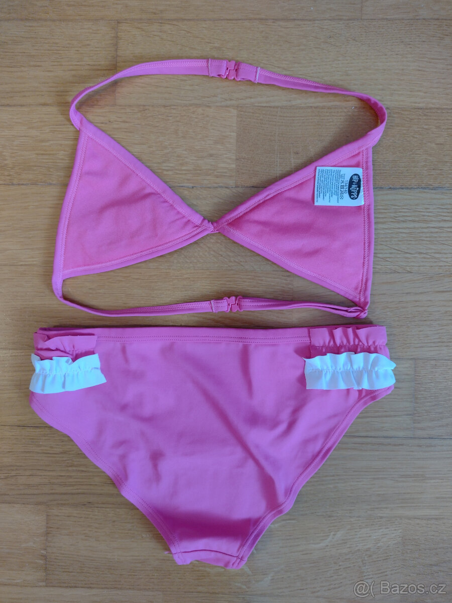 DÍVČÍ DVOJDÍLNÉ PLAVKY, vel. 134/140 - 2