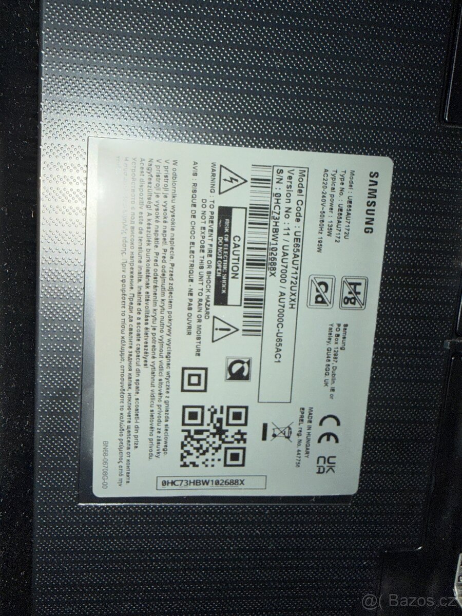 Samsung UE65AU7172U - 2