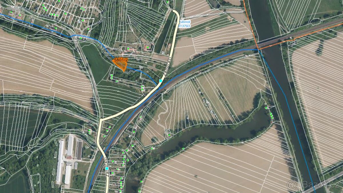 Prodej celého pozemku Dubová 1277 m² Chatová oblast - 2