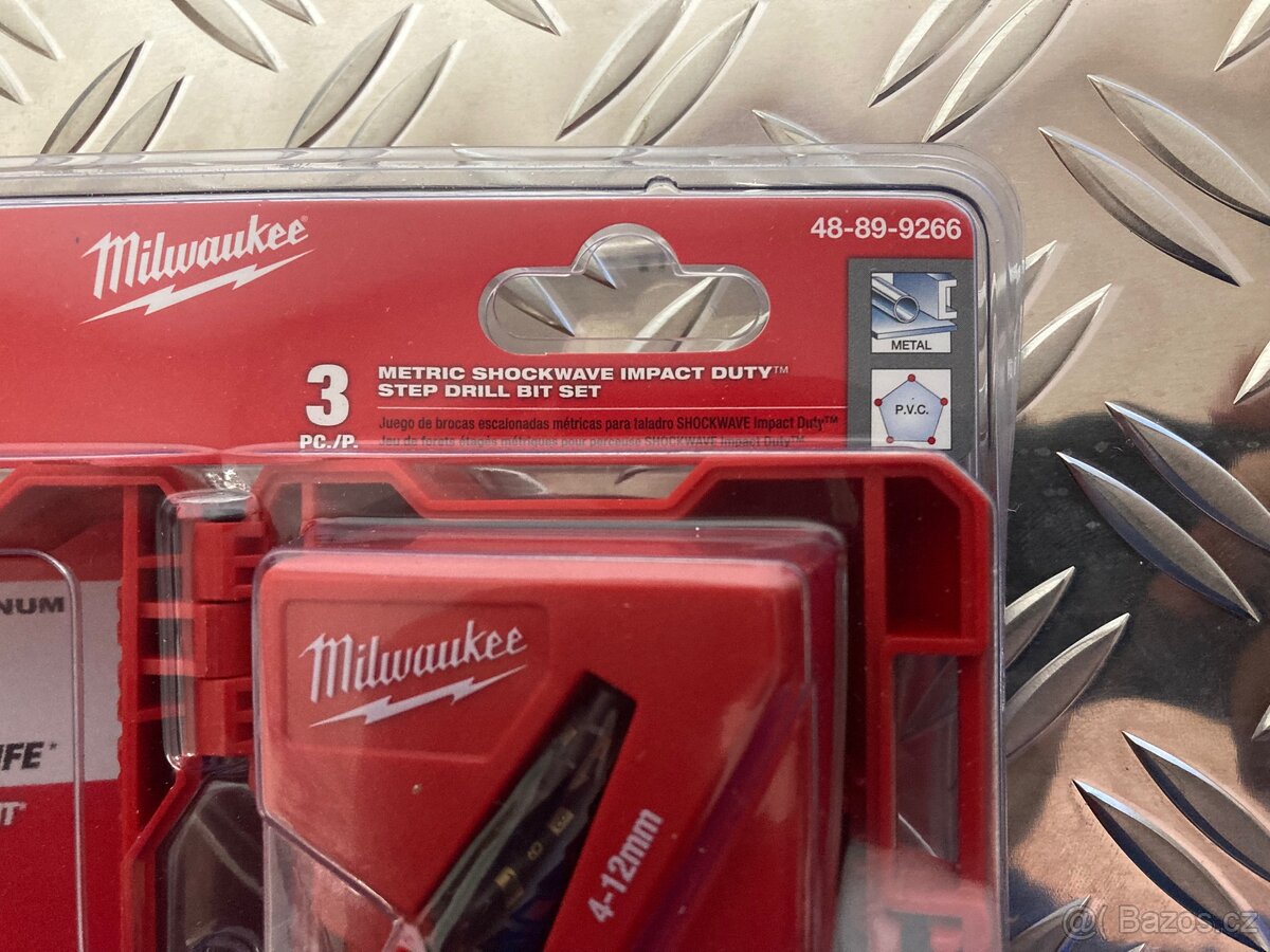 MILWAUKEE SADA STUPŇOVITÝCH VRTÁKŮ SHOCKWAVE 3 KS 48899266 - 2