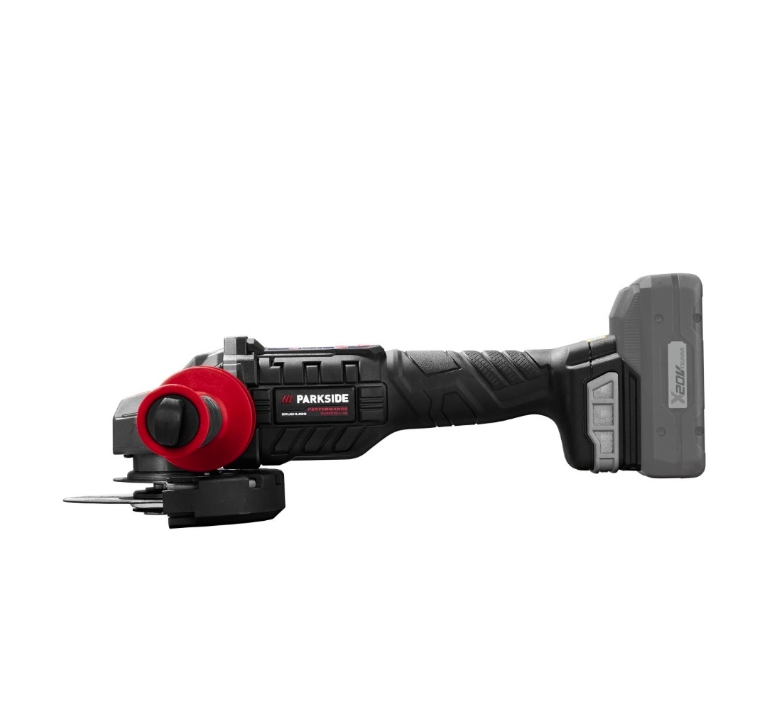 Aku úhlová bruska parkside krátce použitá bez kufru - 2