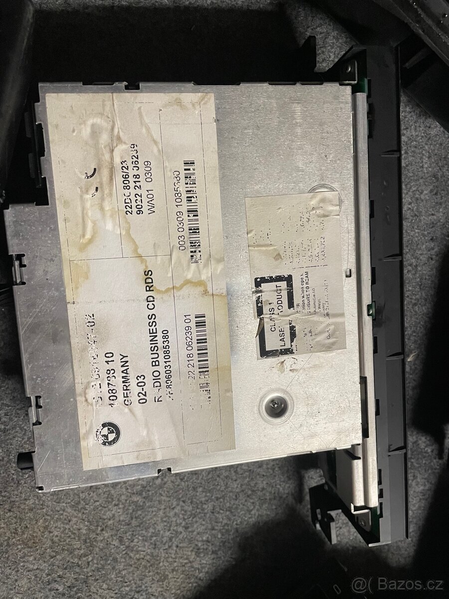 e46 rádio cd business - 2