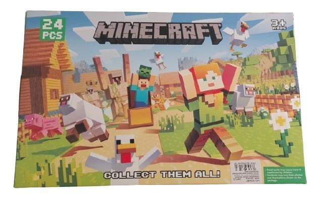 Adventní kalendář - Minecraft, samé figurky. - 2