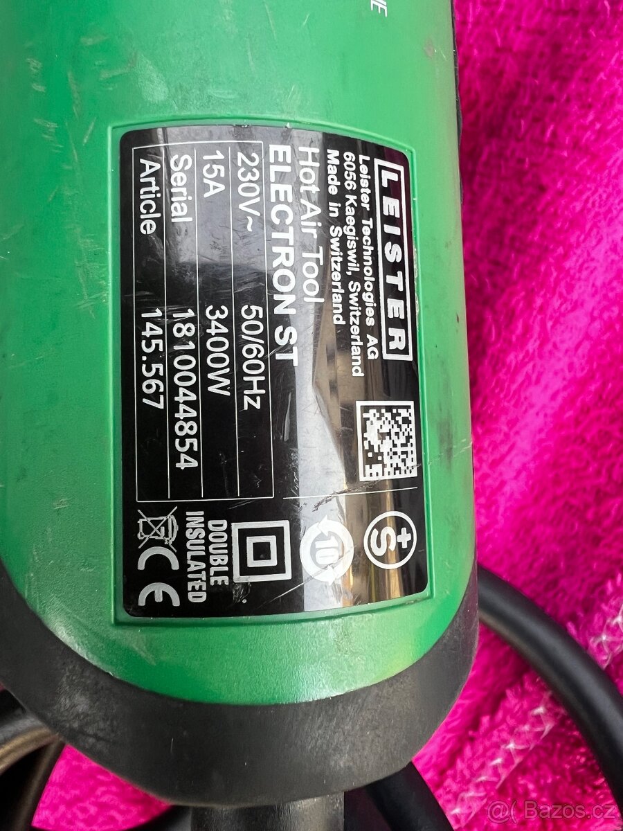 Leister electron ST 3400W + 4 trysky - 2