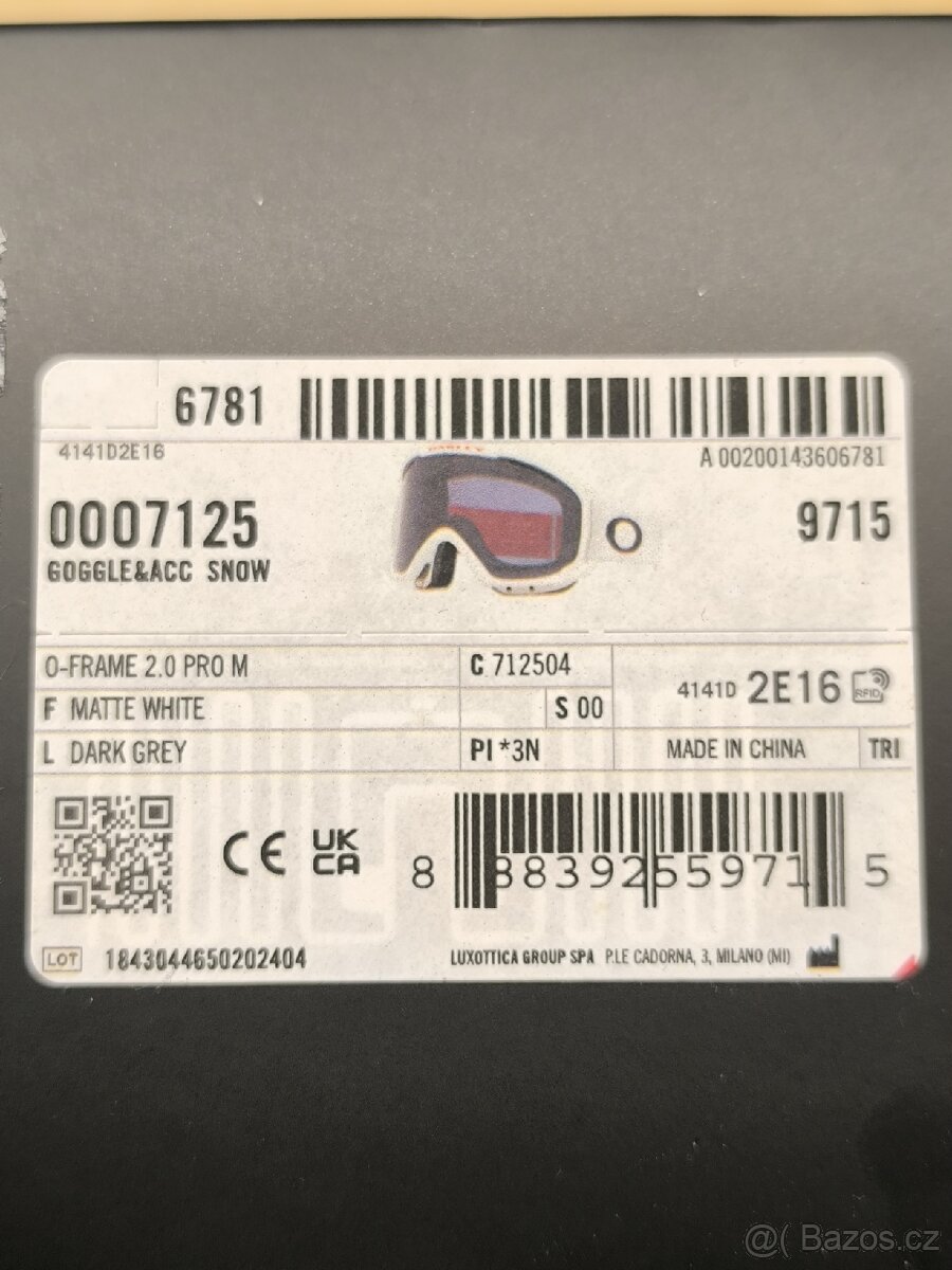 Lyžařské brýle Oakley O-Frame PRO - 2