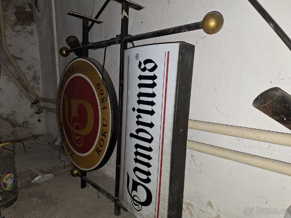 Reklamní cedule Gambrinus - 2