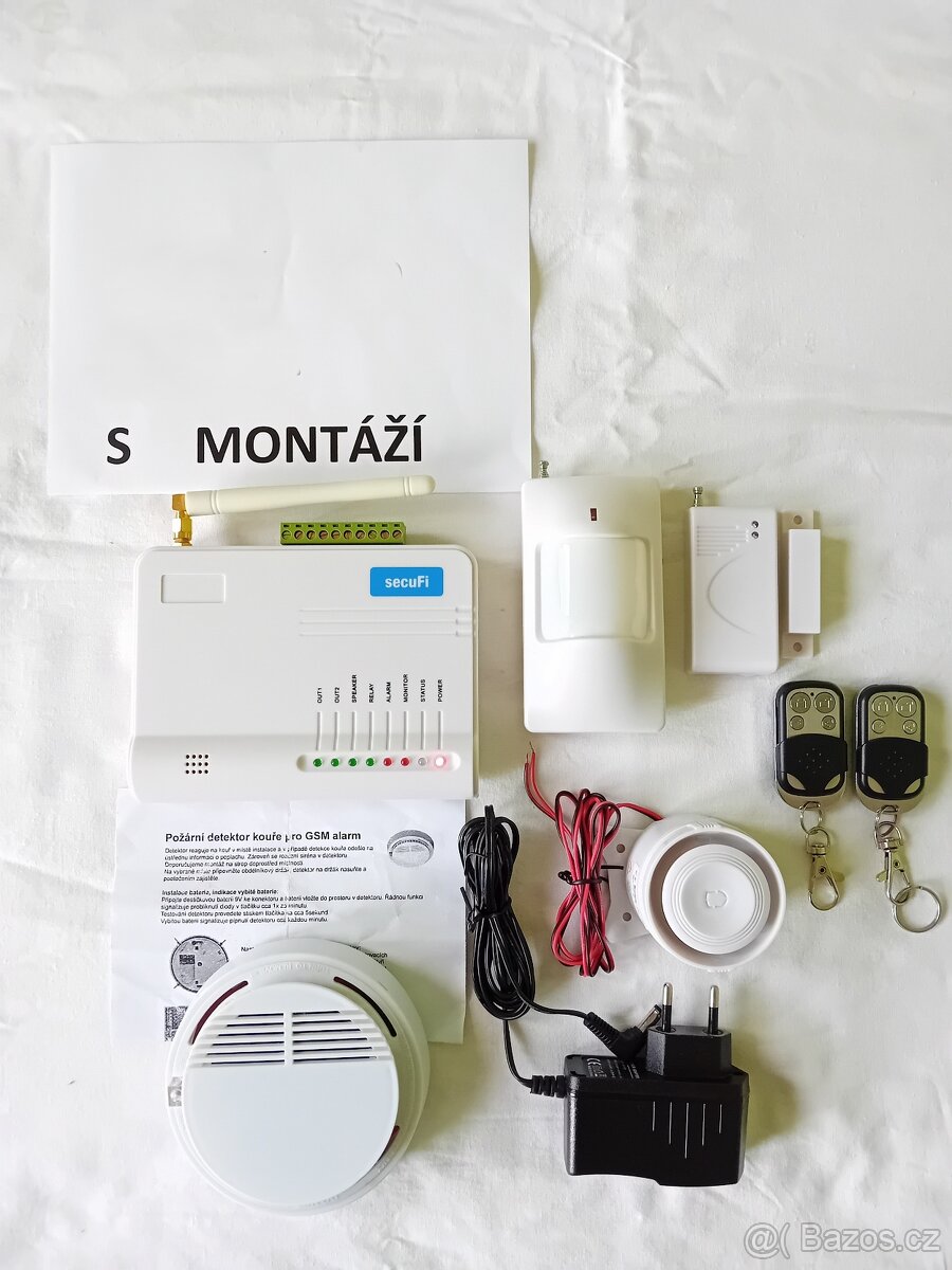 Zabezpečení garáže, bytu, chaty ,GSM Alarm. - 2
