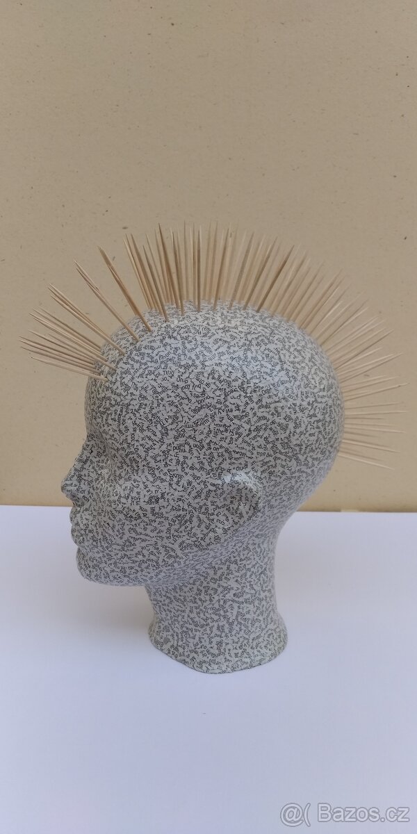 Hlava - pankáč - 2