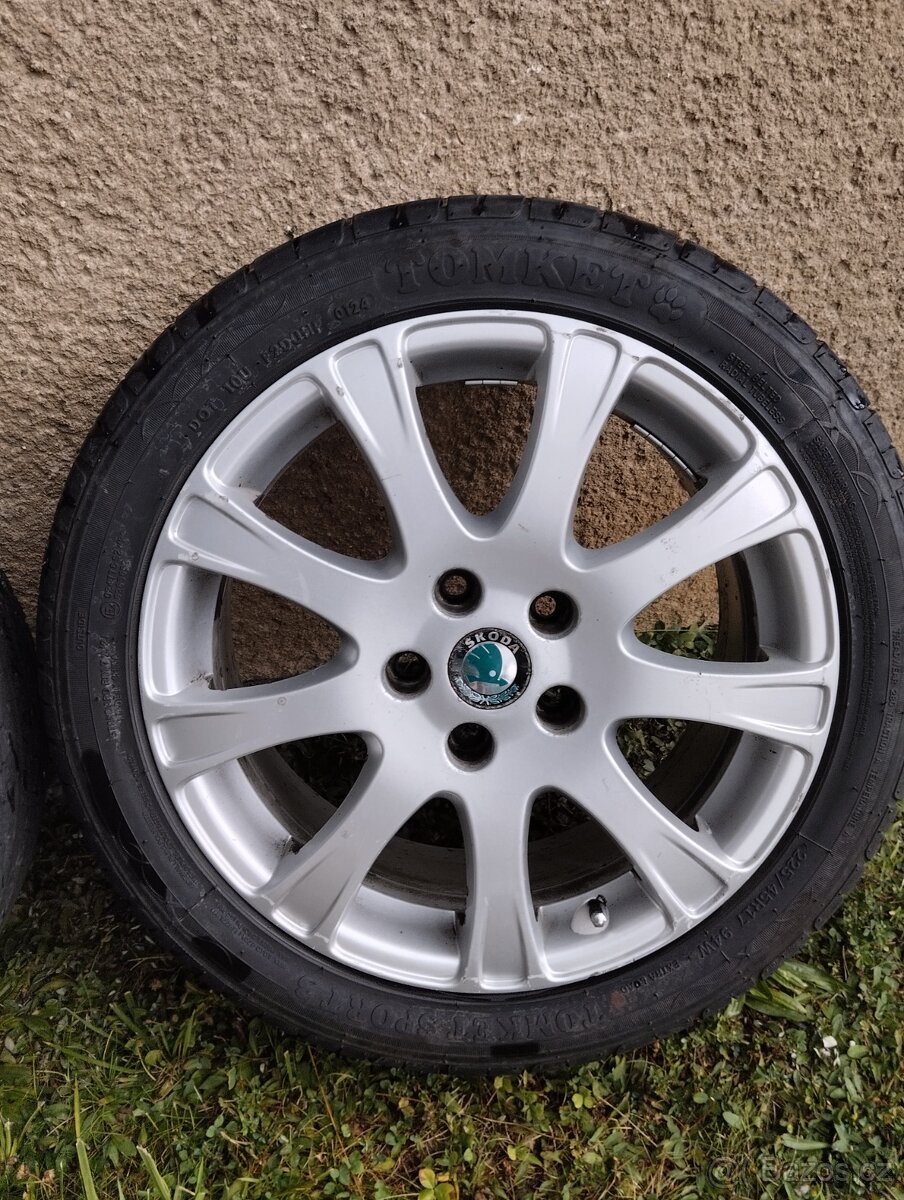 Prodám kola škoda 5x112 R17 - 2