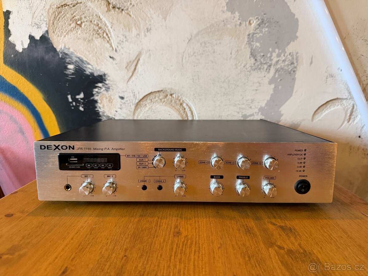 Rozhlasová ústředna Dexon JPA 1185 - 2