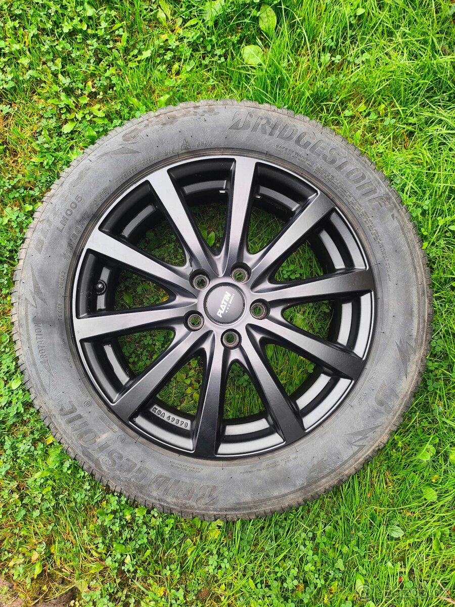 Alu disky PLATIN + zimní pneu 215/60 R17 - 2