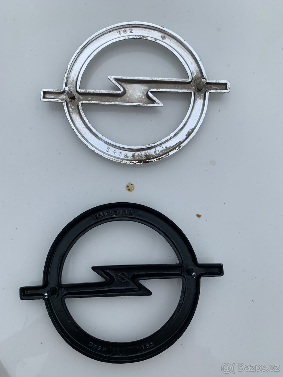 Opel znaky Manta Ascona Rekord GT atd. - 2