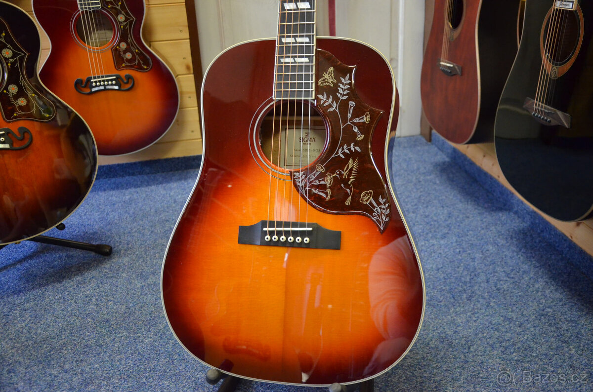 KYTARA CELOMASIVNÍ 6 STRUNNÁ Sigma Guitars SDR-SG5+ PP - 2