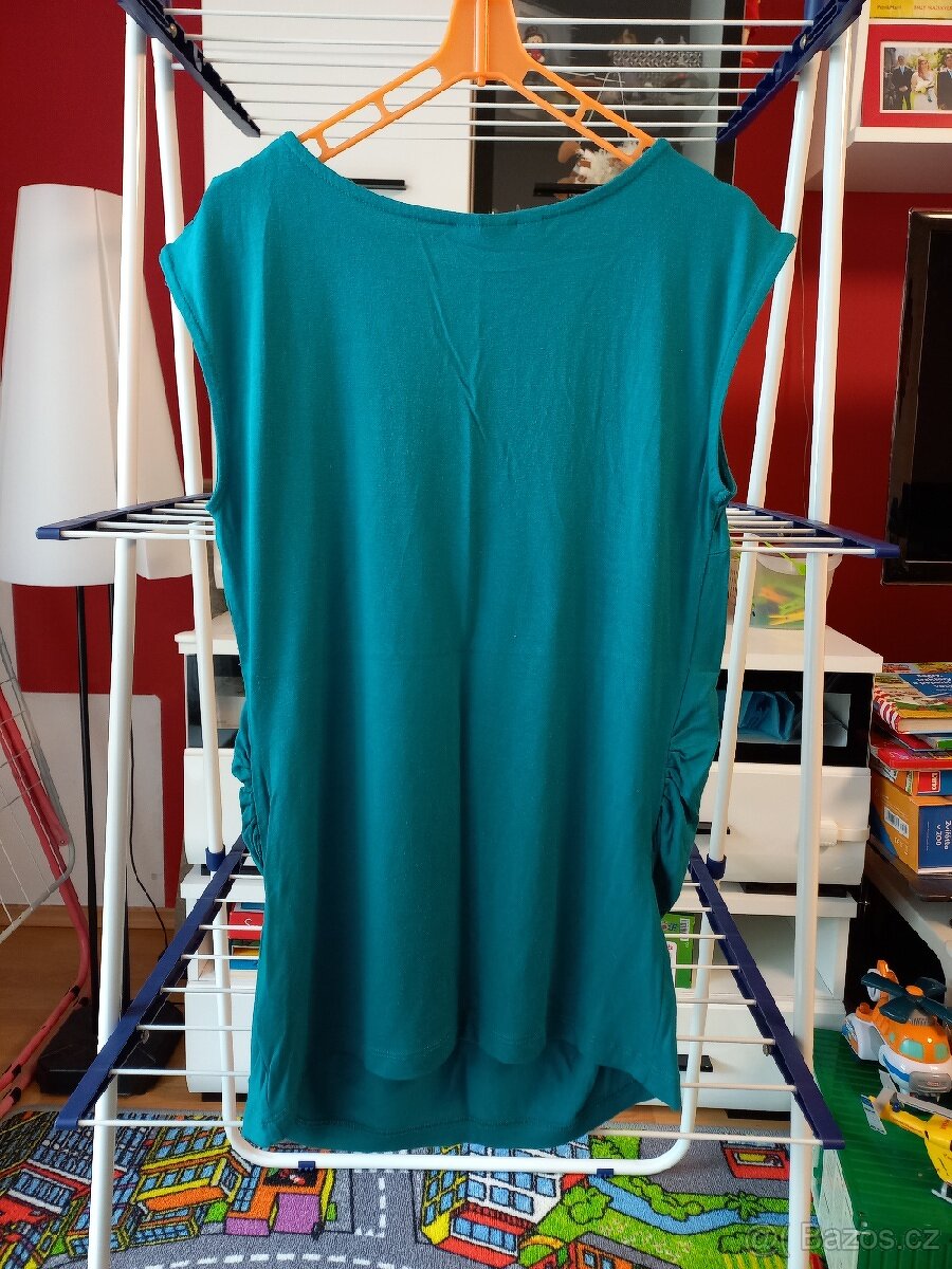 Těhotenské tričko s krajkou vel.38 - 2