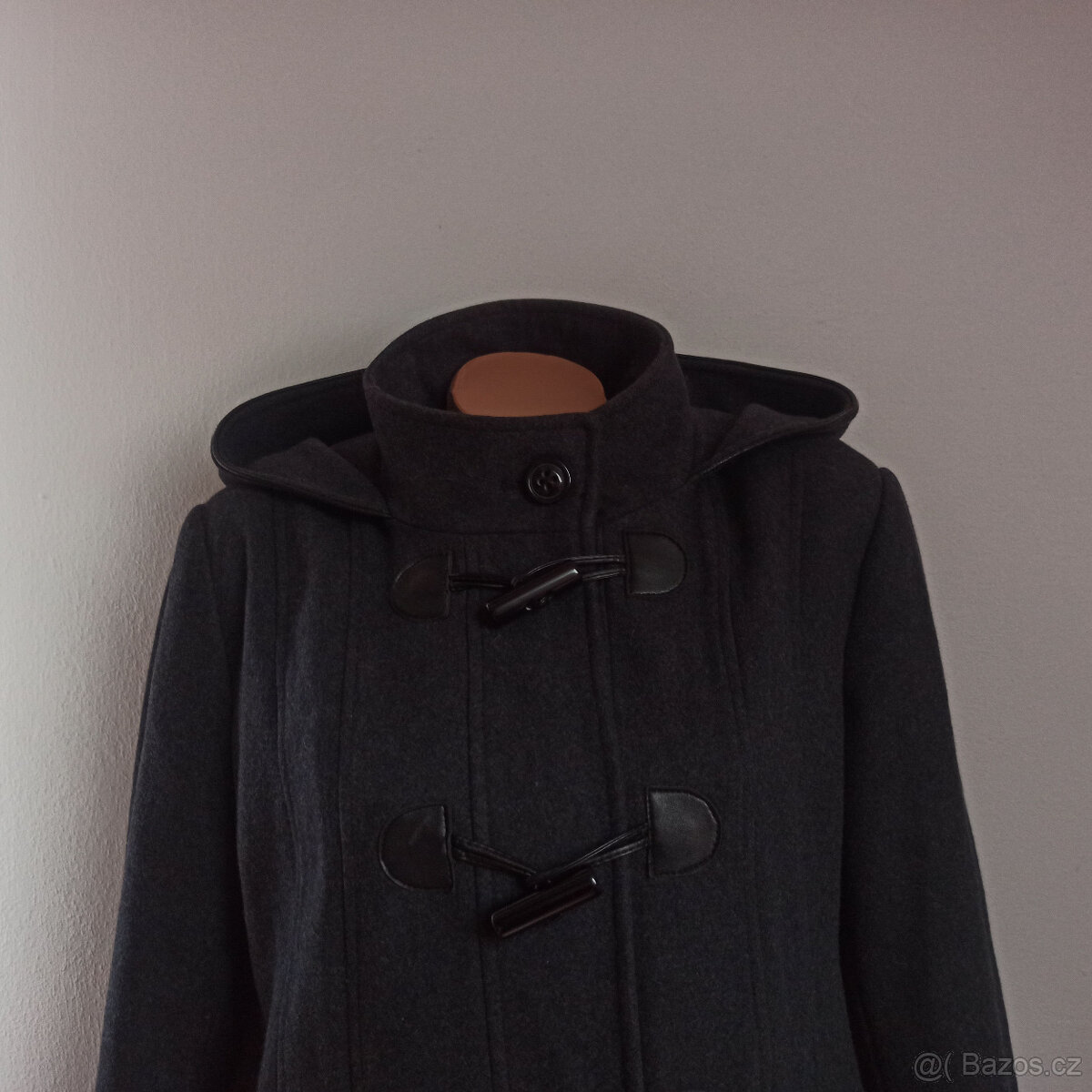 dámský vlněný zimní kabát eur 44 TOP STAV - 2