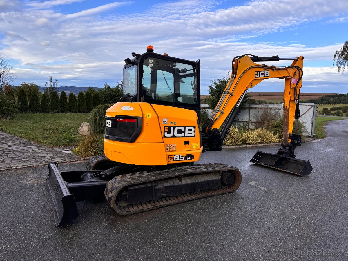 Minibagr JCB 65r-1 long 2015 3x lzice - 2