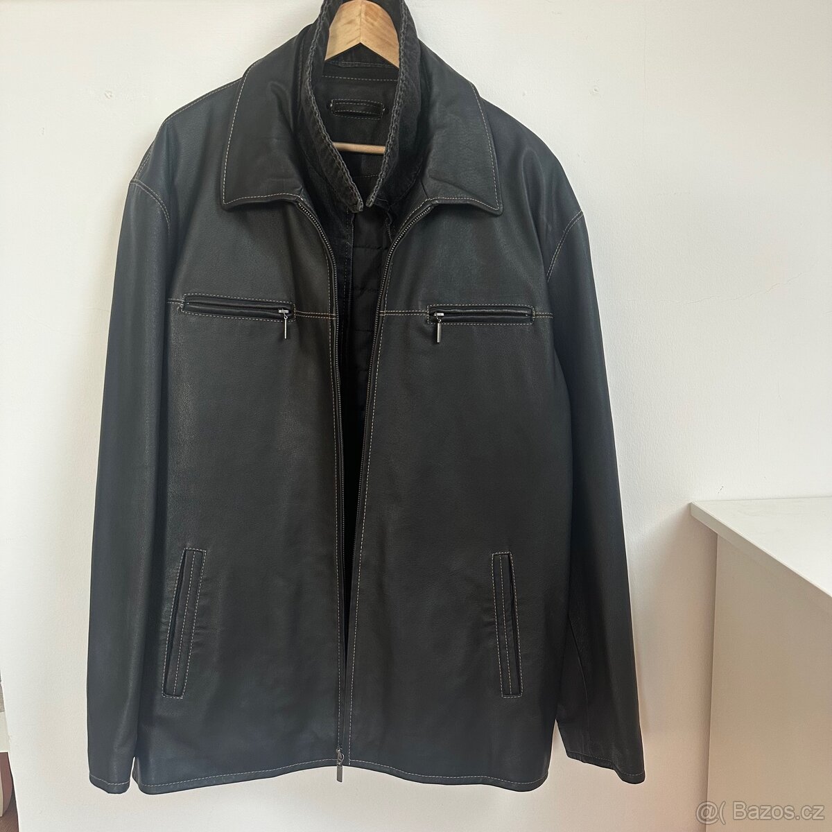 KARA pánská bunda z pravé kůže - 2