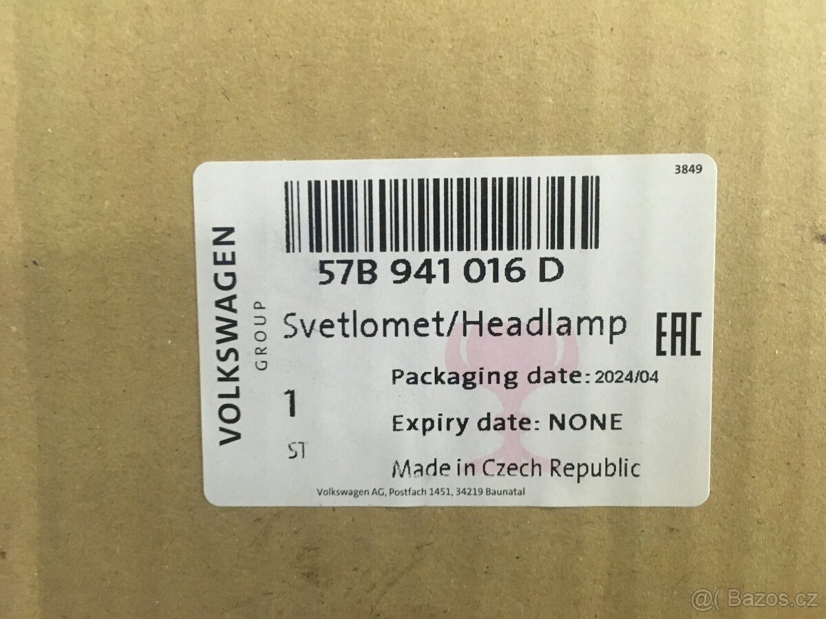 Světlo Led PP Škoda Karoq 57B.941.016D - 2