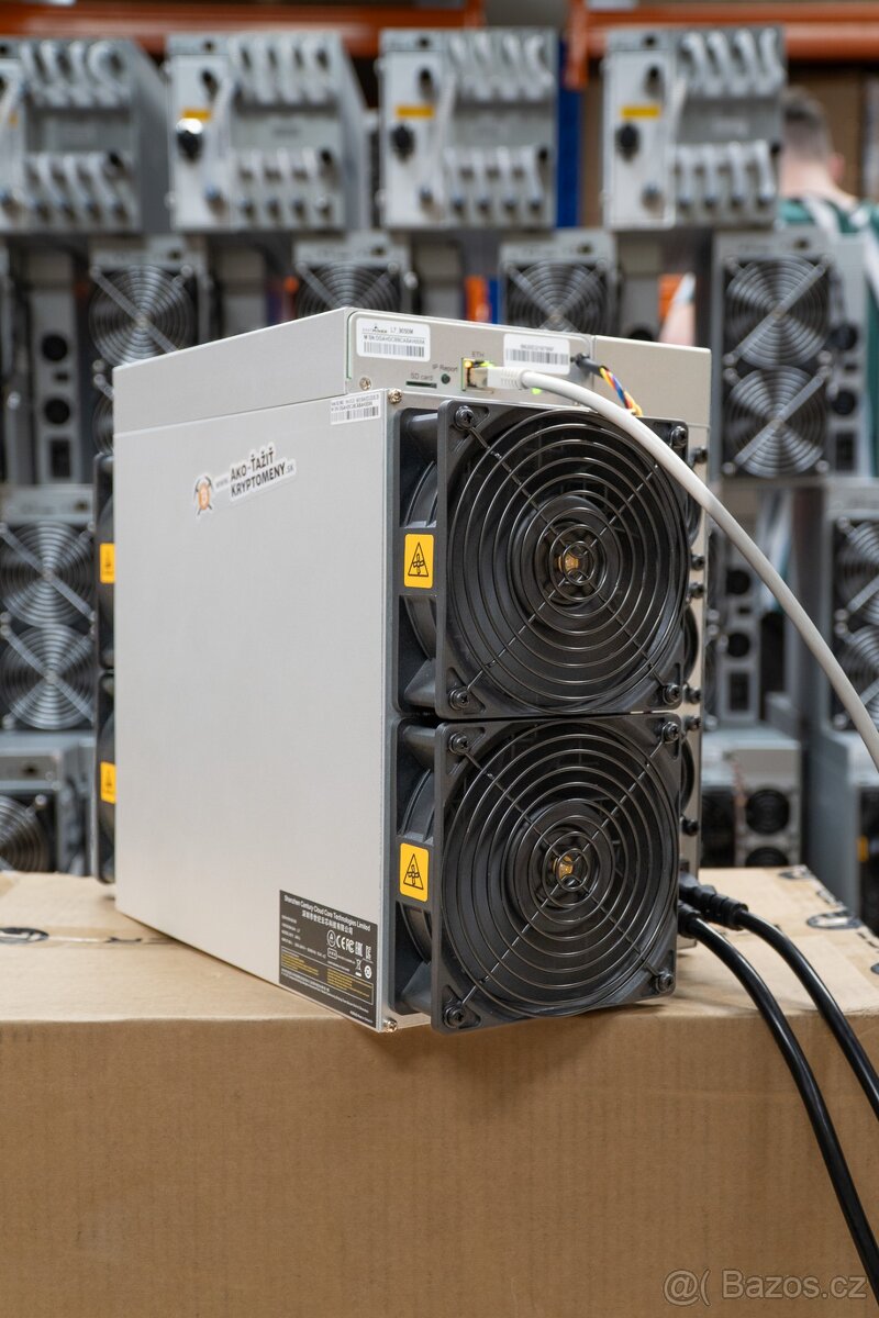 Asic Ant_miner L7 9050MH/s BITMAIN - LTC, DOGE a další - 2