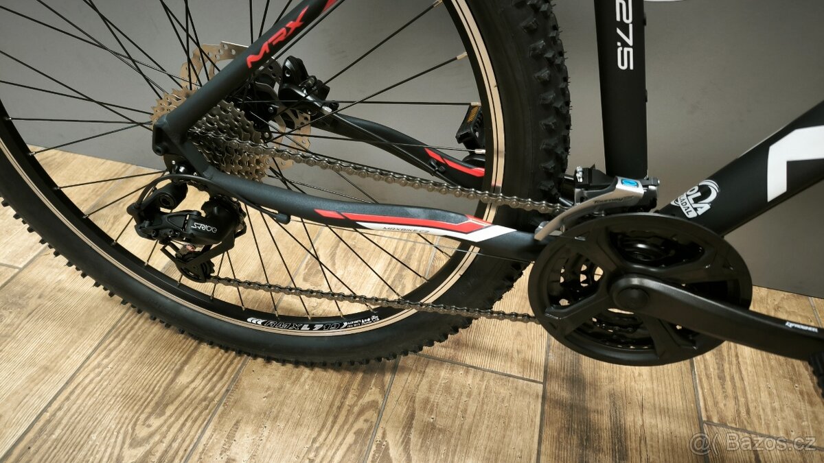 MRX 27,5" M 2025 šedo/červeno/bilé - 2