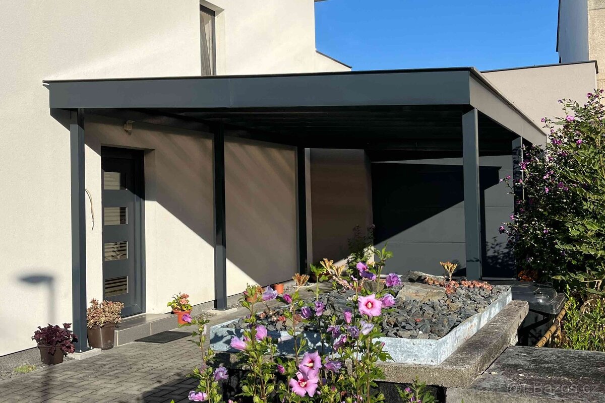 Přístřešek na auto, carport, zastřešení - 2