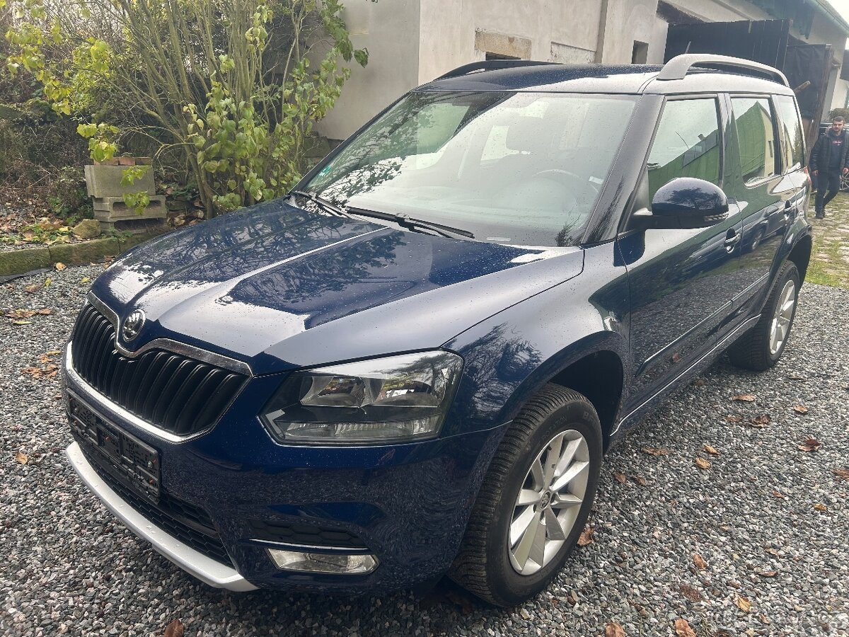 ŠKODA YETI 2.0TDI 110KW R.9/2017 105000KM TEMPOMAT KLIMA ESP - 2