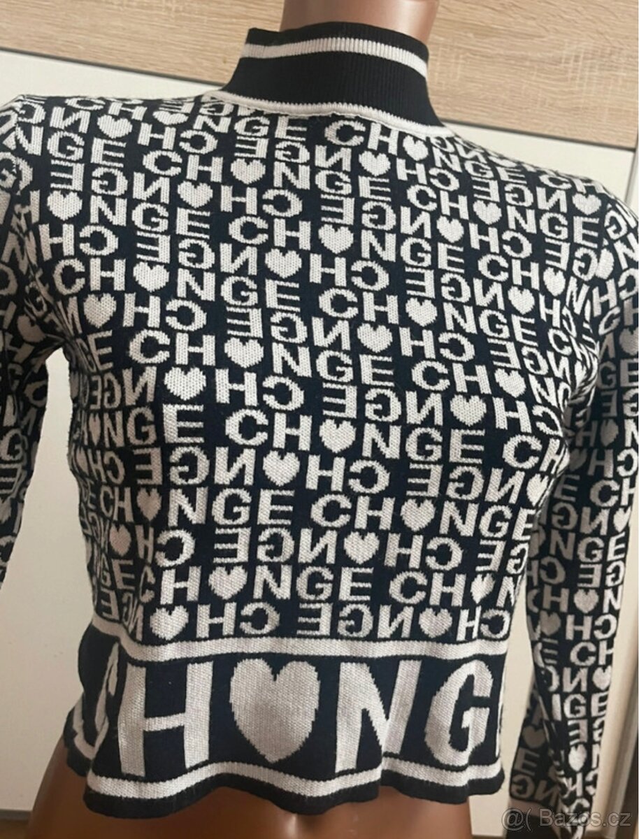 Krátký cropp svetřík - 2