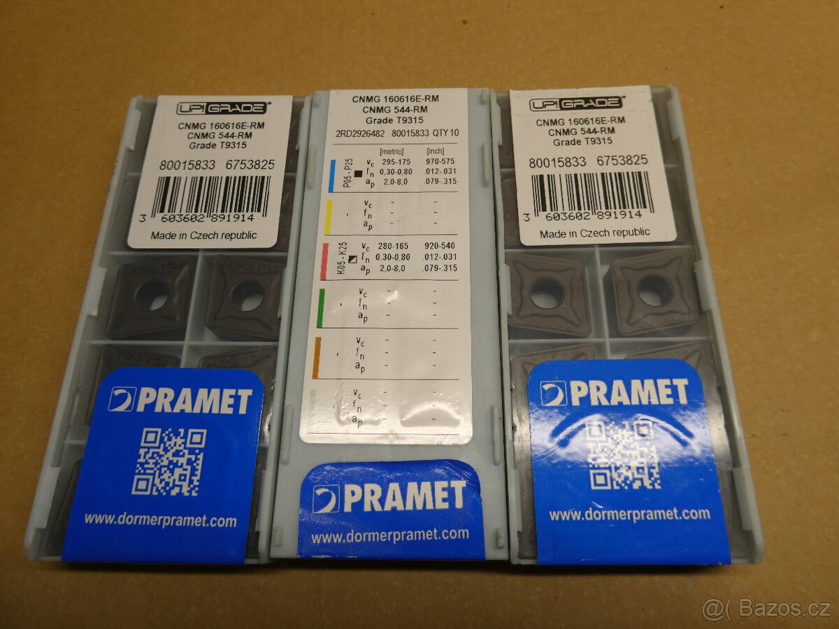 Nůž Sandvik PCLNR a destičky /16/ - 2