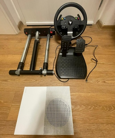 Set xbox + volant se stojanem - 2