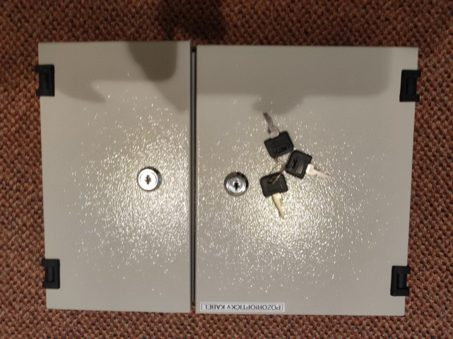 Optický rozvaděč 350x250x75mm - 2