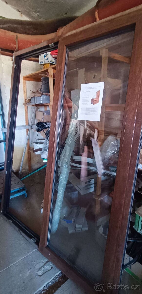 2-křídlé balkonové dveře - 2