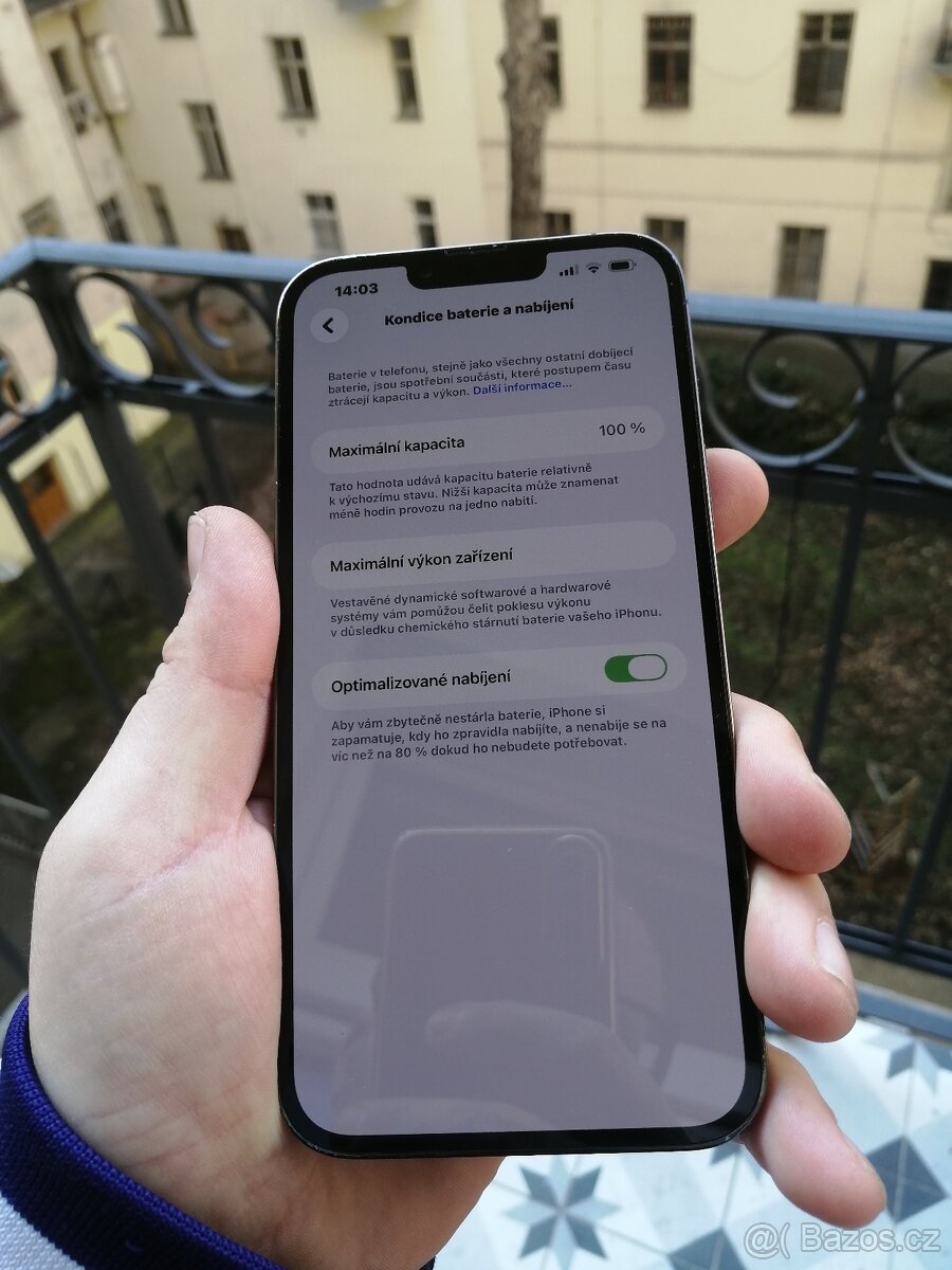 IPhone 13PRO MAX 256gb tmavě zelený - 2