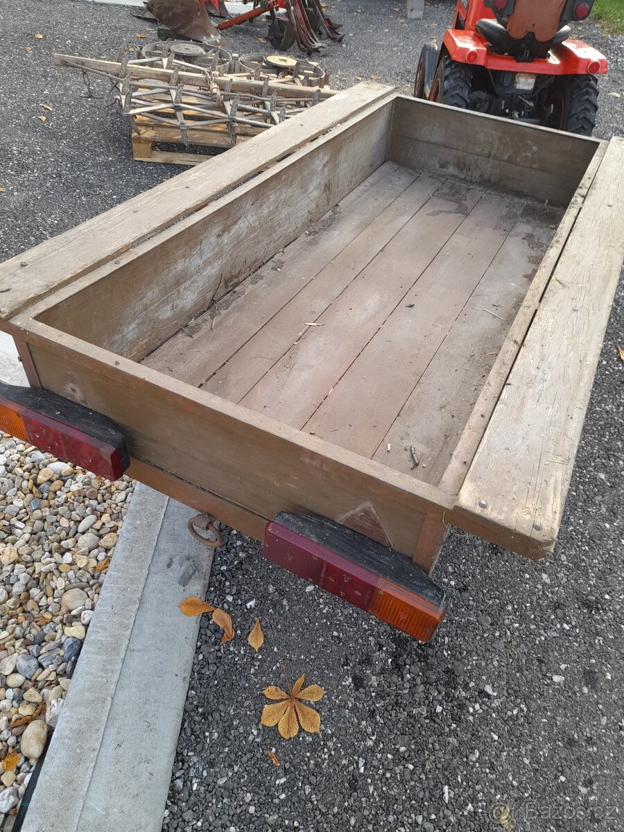 Vozík za malotraktor, čtyřkolku, auto - 2