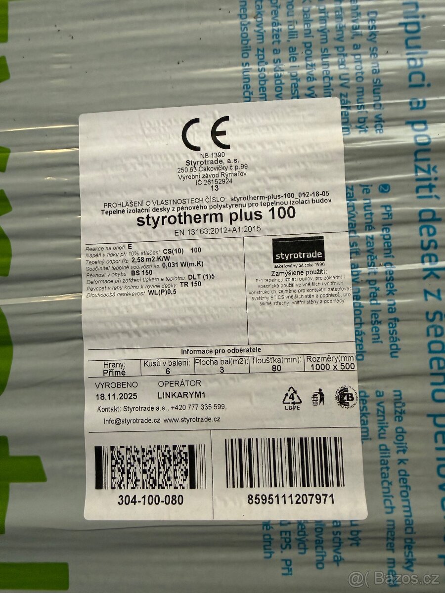 Asfaltový pás, polystyren grafitový - 2