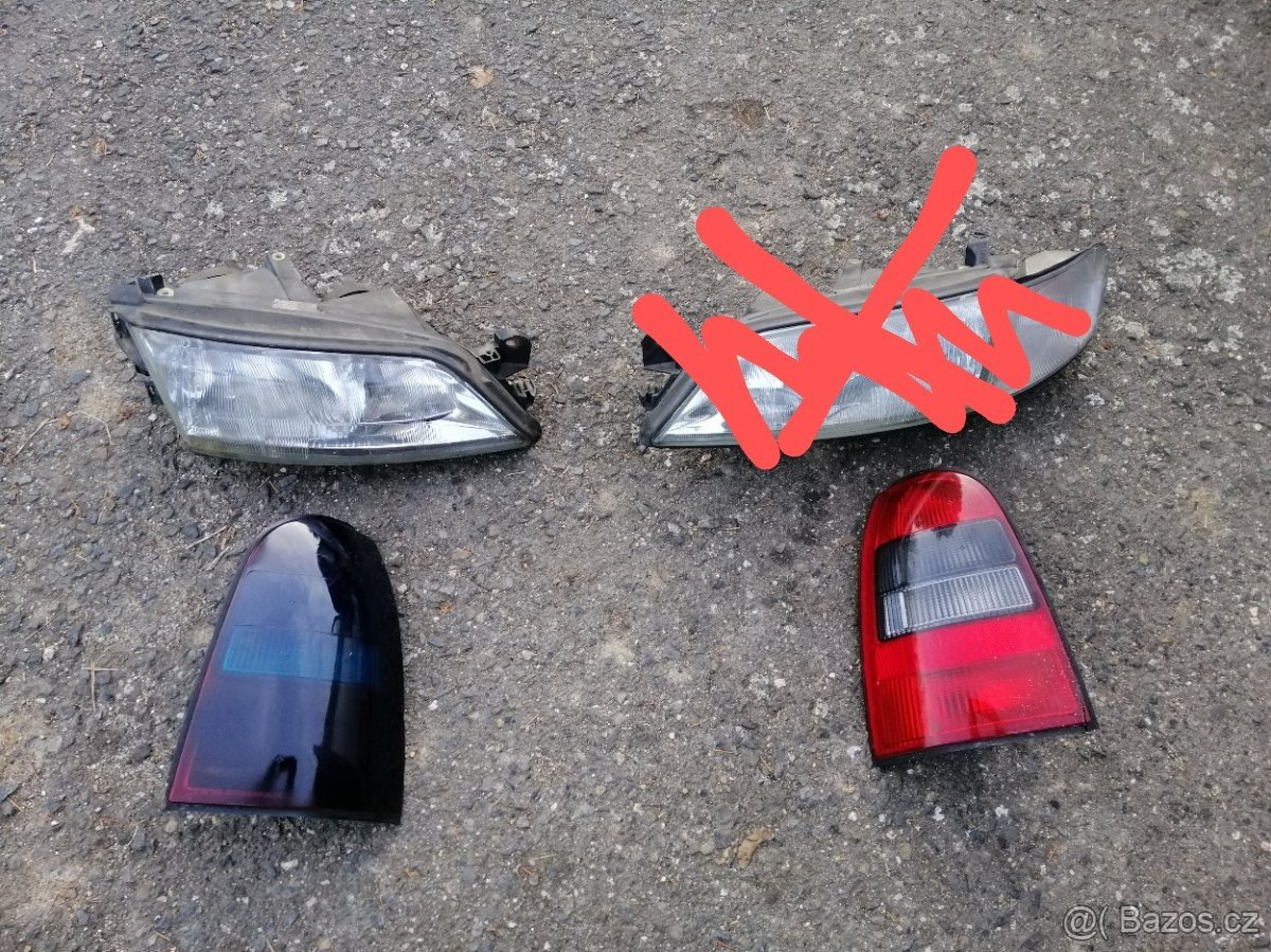 Prodám světla na opel vectra - 2