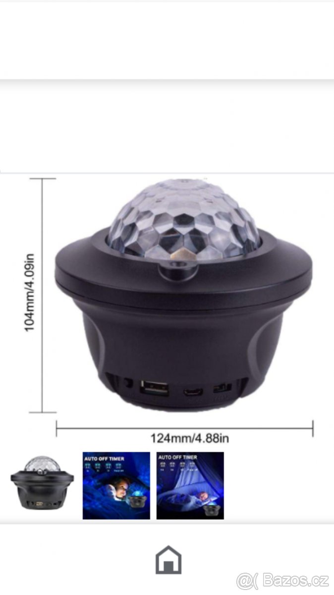 Hvězdny nočni projektor - 2