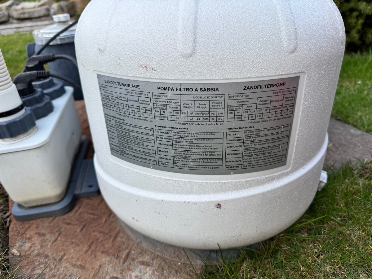 Písková filtrace se solinatorem - 2